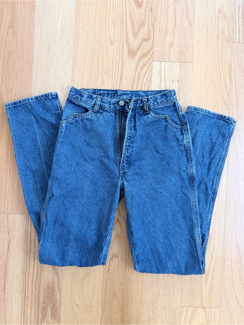 Vintage Rockies Bareback High Waist Western Mom Jeans Tapered 90s USA 27 Long